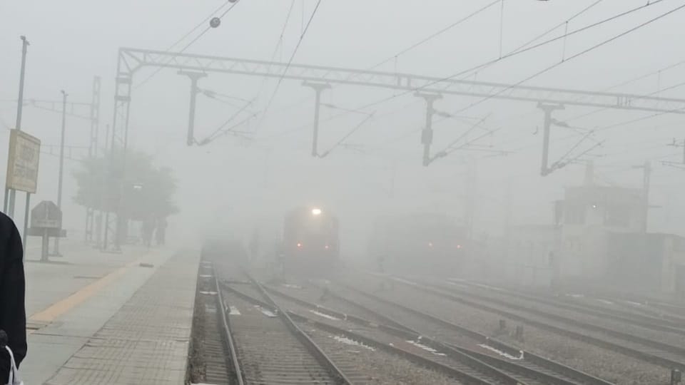 घनी धुंध