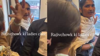Guy Caught Lady Thieves On Rajeev Chowk Metro Station In New Delhi Expose By Making Video Goes Viral