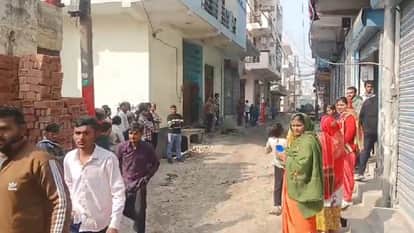 A young man died under suspicious circumstances inside a rented house