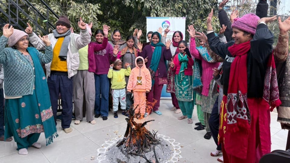 Intas Foundation celebrated Lohri with cancer patients at Apna Ghar in Chandigarh