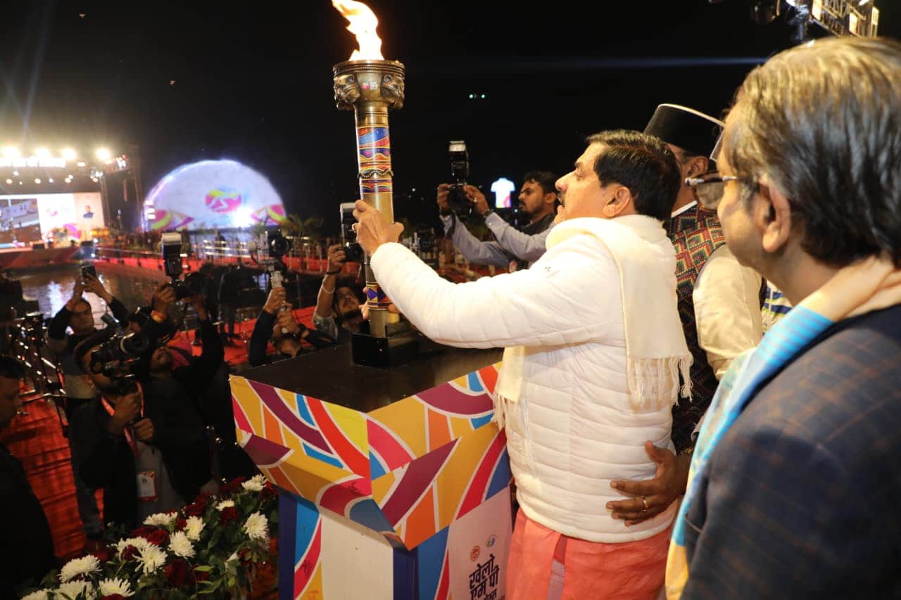 MP News: The grand launch of 'Khelo MP Youth Games 2026' took place, with Chief Minister Dr. Yadav unveiling t