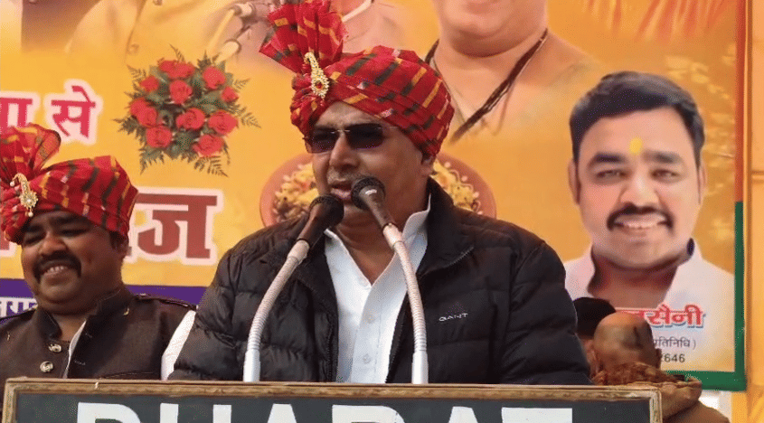 UP: UP minister makes controversial statement at Khichdi feast, says hands will be broken if stopped from pray