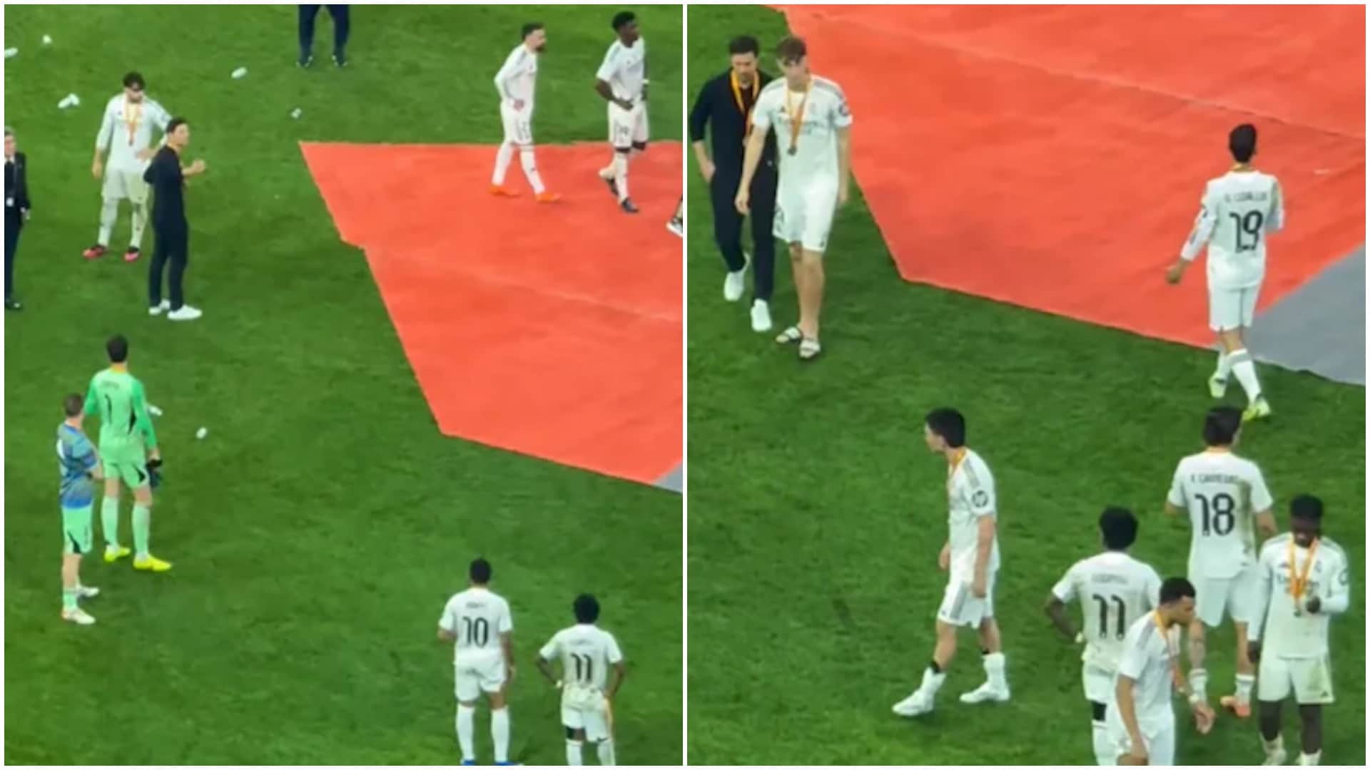 एम्बाप्पे की इस हरकत पर बवाल हुआ है