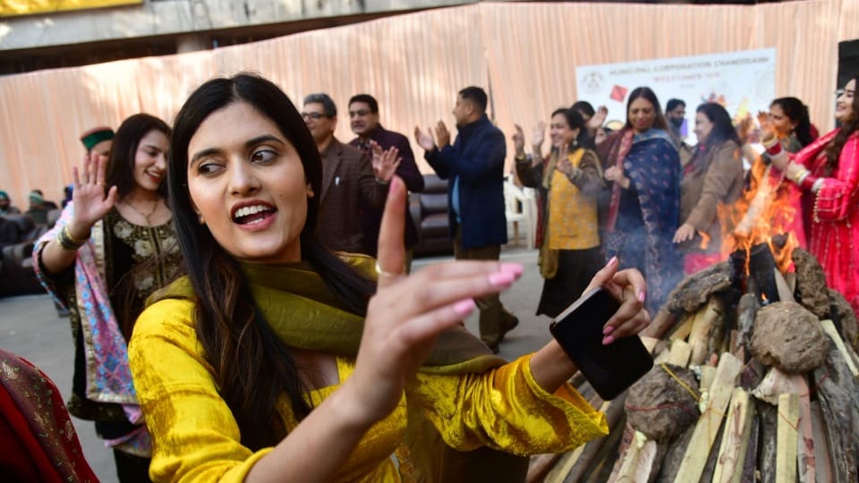 Lohri 2026 celebrations in Punjab university and MC Chandigarh