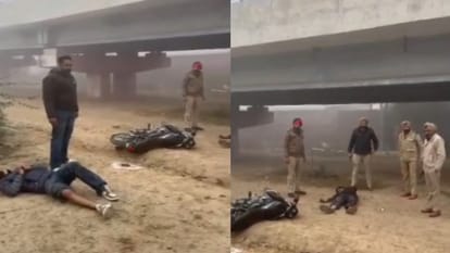 Encounter in Barnala firing between criminals and police two gangsters arrested