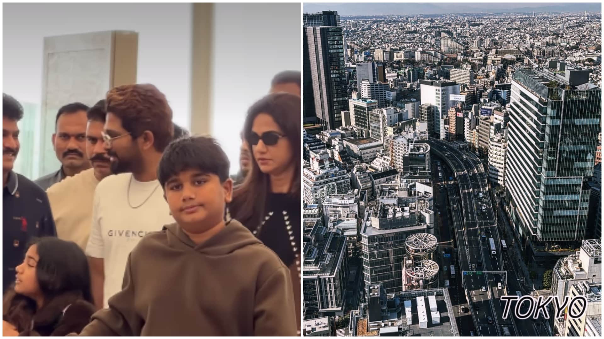 Pushpa 2 japan premier release date allu arjun reached tokyo with family viral video