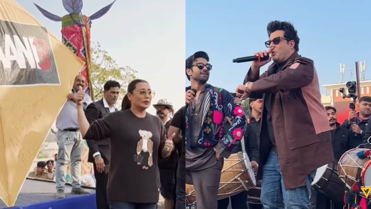 Rani Mukerji Flew Kite On Makar Sankranti And Varun Sharma Pulkit Samrat Celebrated Lohri Festival