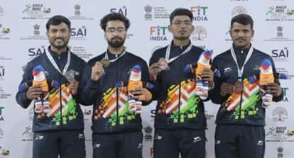 Salekh Bin Farooq wins gold medal at Khelo India Beach Games in Diu