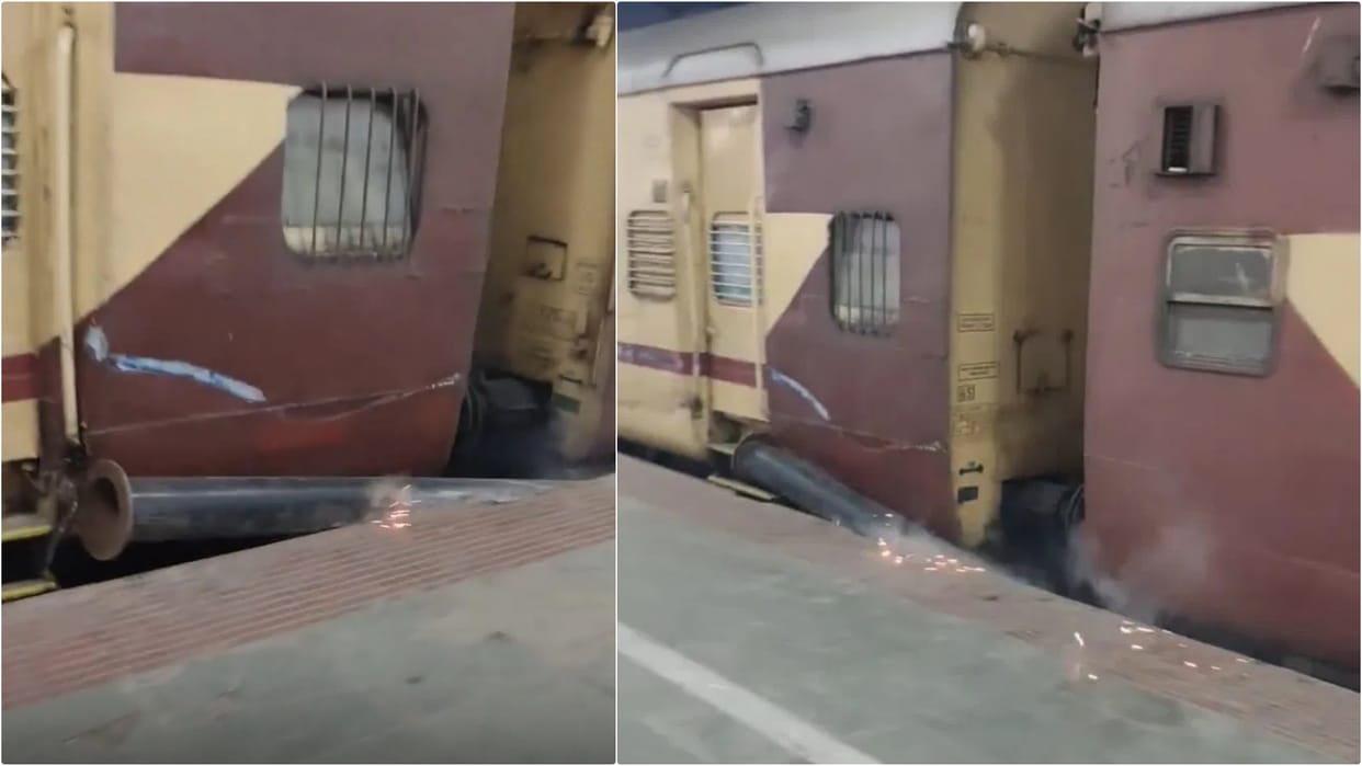 Bihar News: Hydrant pipe stuck in Jaynagar-Howrah Express train at Samastipur Junction removed with gas cutter