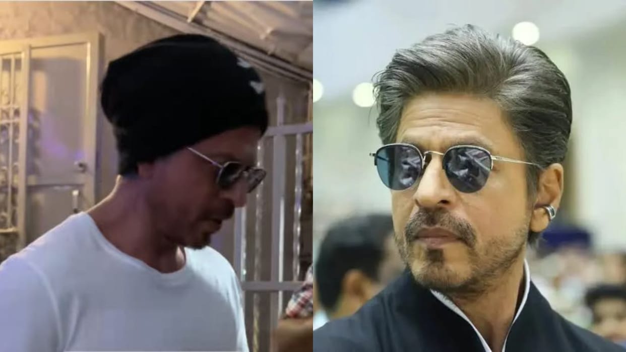 Shah Rukh Khan Fan Makes Request As King Khan Steps Out In Mumbai video goes viral