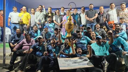 Rudra Super-11 becomes champion in Deepka Premier League in Korba