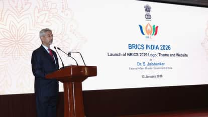 BRICS 2026 EAM Jaishankar unveiled theme, logo, website pushes for people first