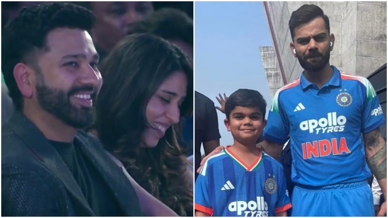 Virat Kohli Spots His Lookalike, Tells Rohit Sharma: “Look, My Duplicate Is Sitting There”