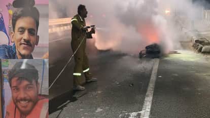 Two Flipkart employees died in road accident in Firozabad