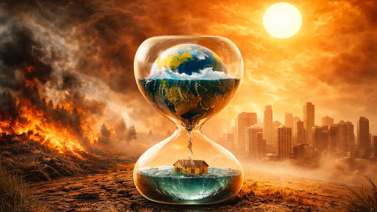 Rising temperatures shrinking ice disrupted rainfall patterns new climate threat emerging as glaciers melt