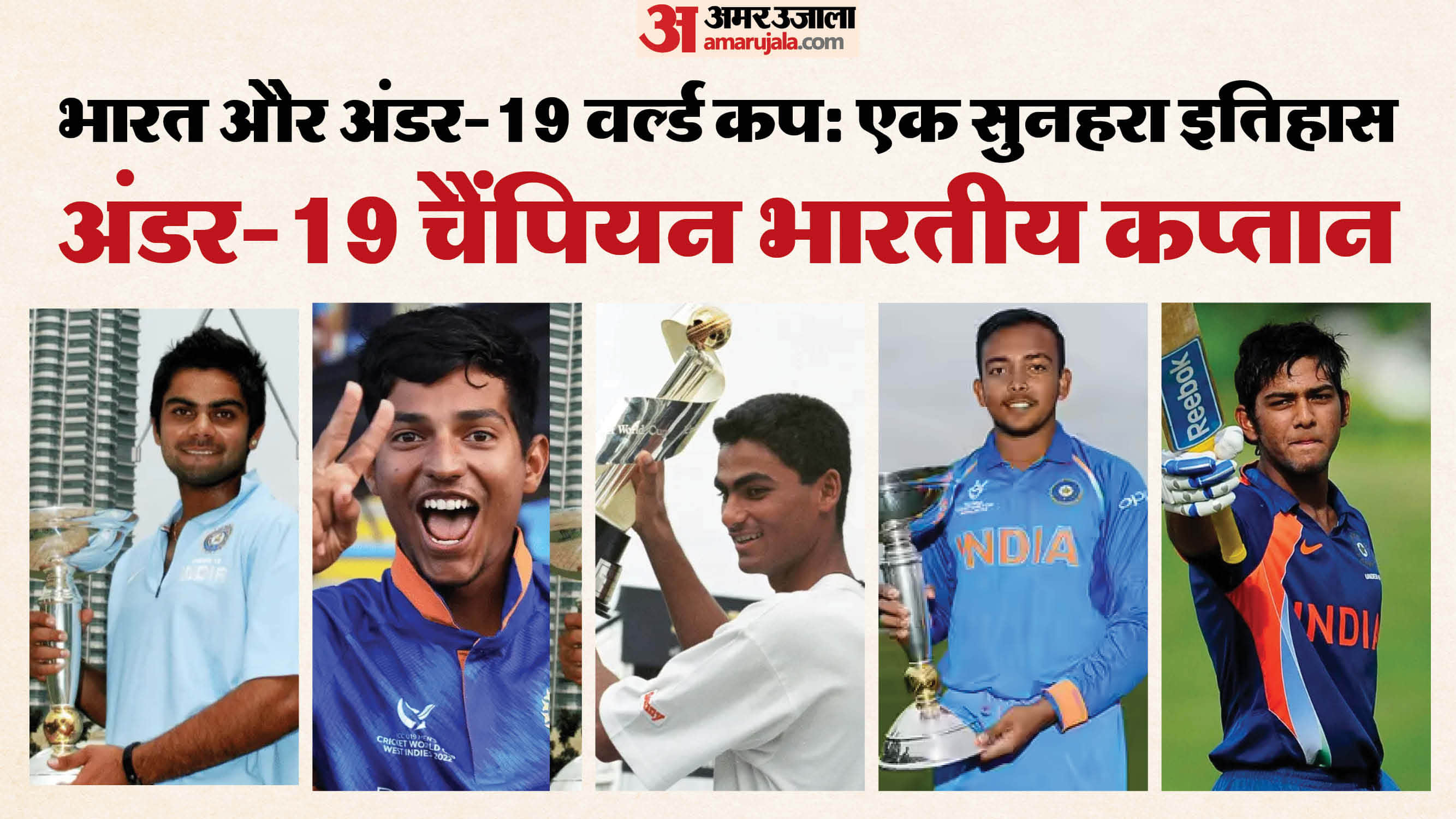 U19 World Cup 2026 India Trophy Win Scenario Check Under-19 World Cup Winning Captains List
