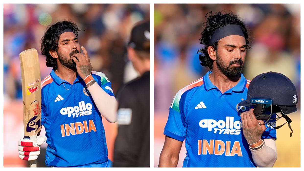 IND vs NZ: KL Rahul classy innings against newzealand 2nd odi athiya shetty sunil gavaskar reacts