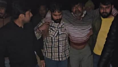 Jalaun Police encounter with accused in cow slaughter case two  criminals arrested after being shot in leg