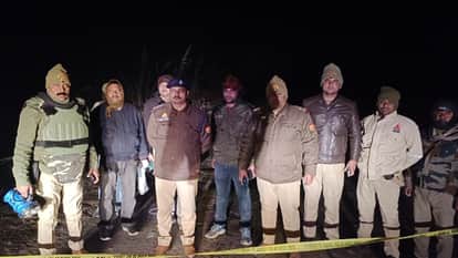 Auraiya two criminals arrested in police encounter one sustained gunshot wound to leg two accomplices escaped