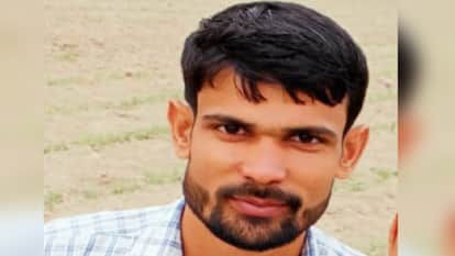 man riding a motorcycle died after being hit by a speeding pickup truck in Budaun