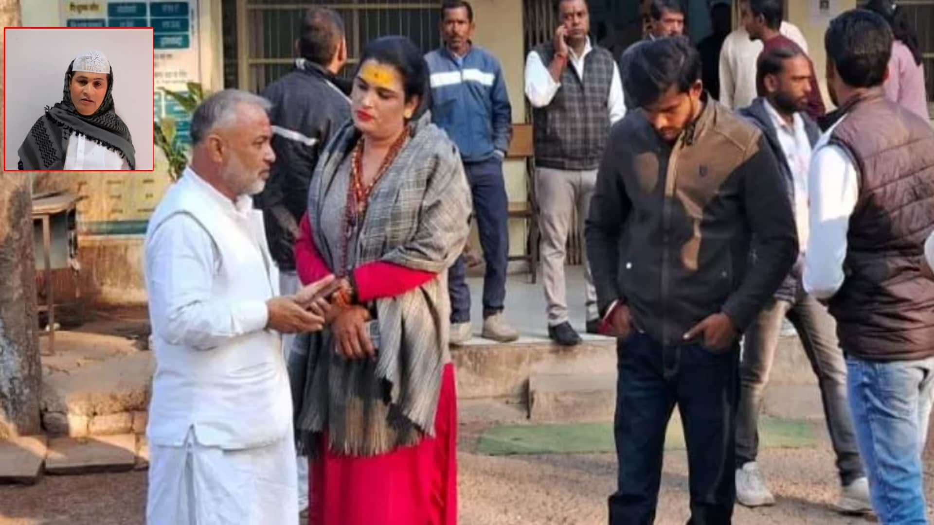 किन्नर की आत्महत्या के बाद थाने का घेराव