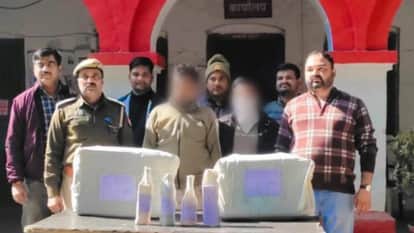 Jhansi: GRP caught two interstate liquor smugglers