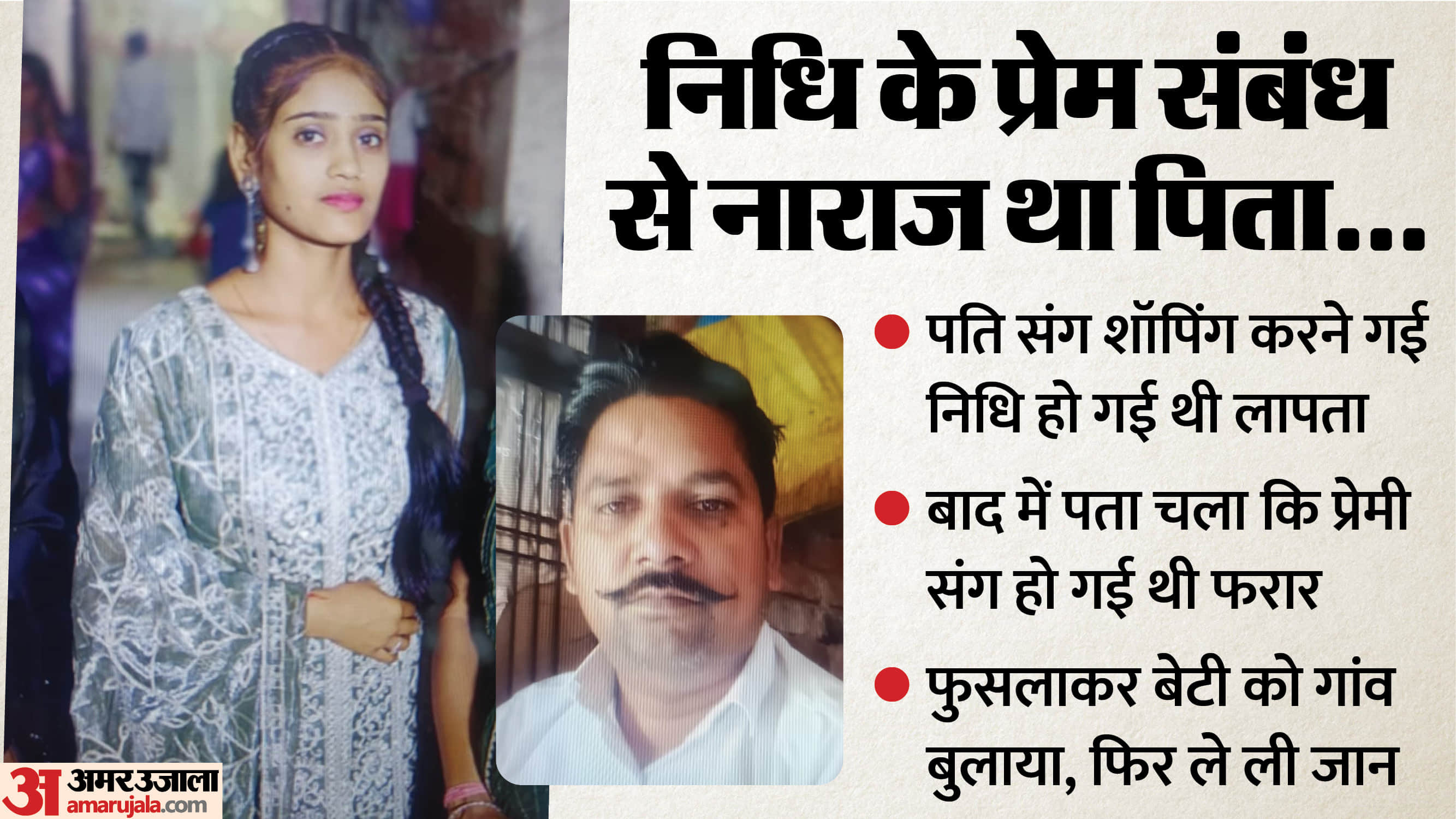 पिता ने बेटी की गोली मारकर हत्या की