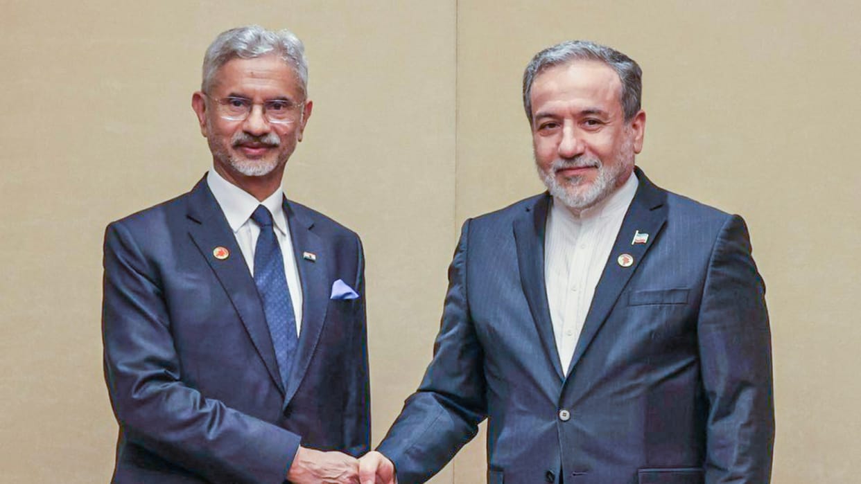 Amidst ongoing tensions in Iran Foreign Minister Seyed Abbas Araghchispoke with S Jaishankar over phone