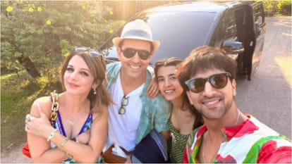 Sussanne Khan wish endless love and best of life For Ex Husband Hrithik Roshan and His Girlfriend Saba Azad