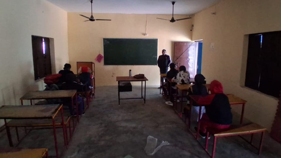 School reopen in Punjab after winter holidays Due to biting cold and dense fog fewer students arrived