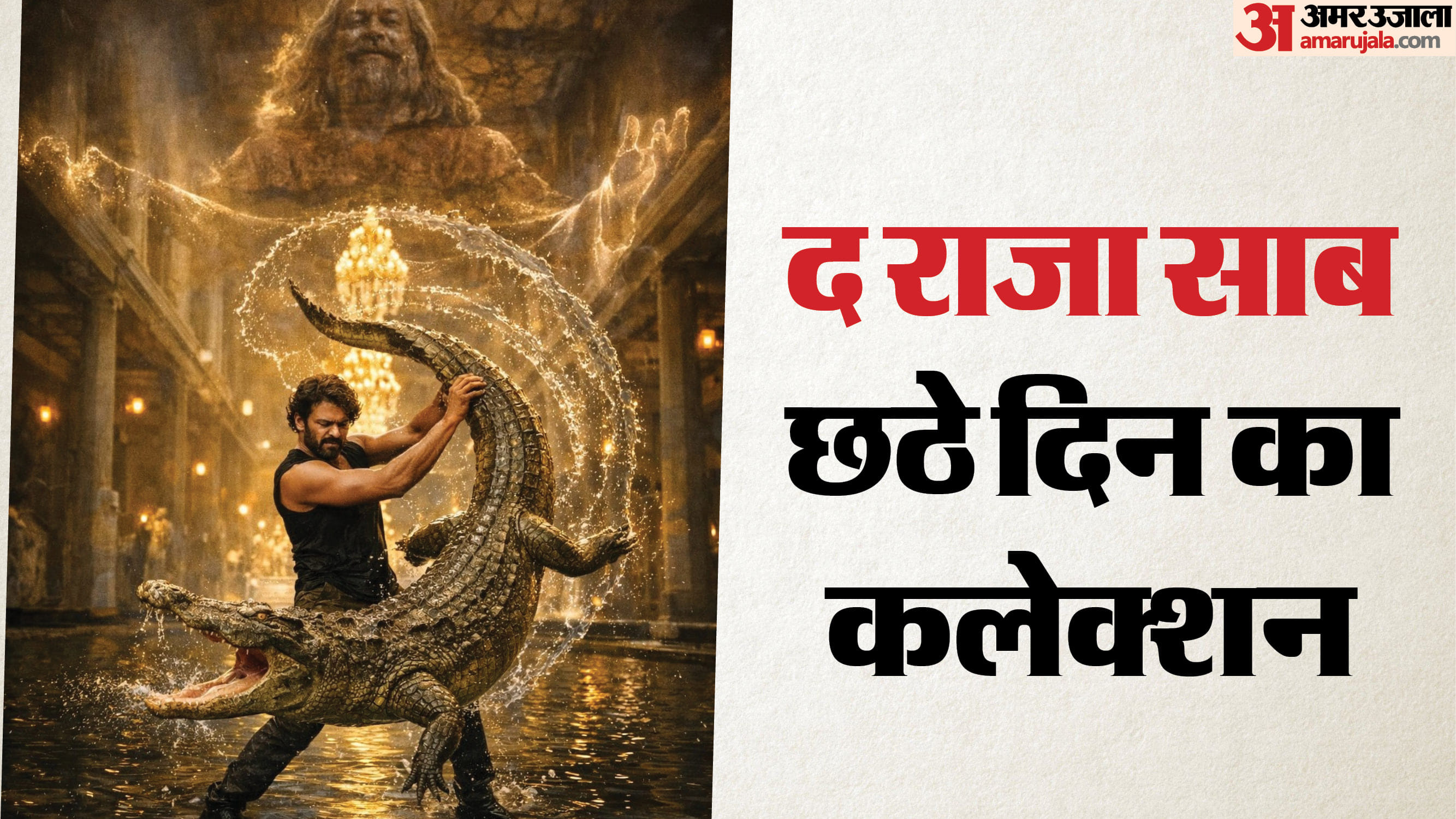 The Raja Saab Box Office Collection on day six Prabhas film total earning