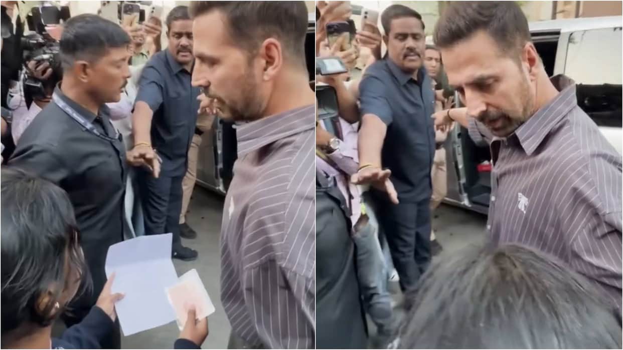 A girl appealed to Akshay Kumar for financial help says My father is in debt Video Goes Viral