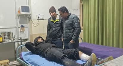 Sonipat STF had an encounter with a wanted murder suspect in Kharkhoda