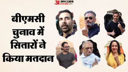 Maharashtra Civic Polls voting: Akshay Kumar cast his vote in Mumbai he Urges Mumbaikars to Vote In BMC Polls