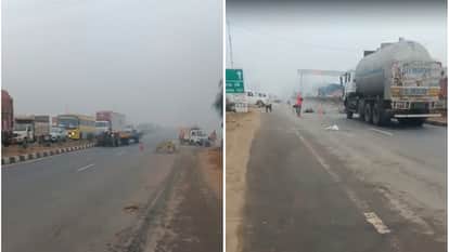 Vehicles kept passing over the dead body in Bhiwani