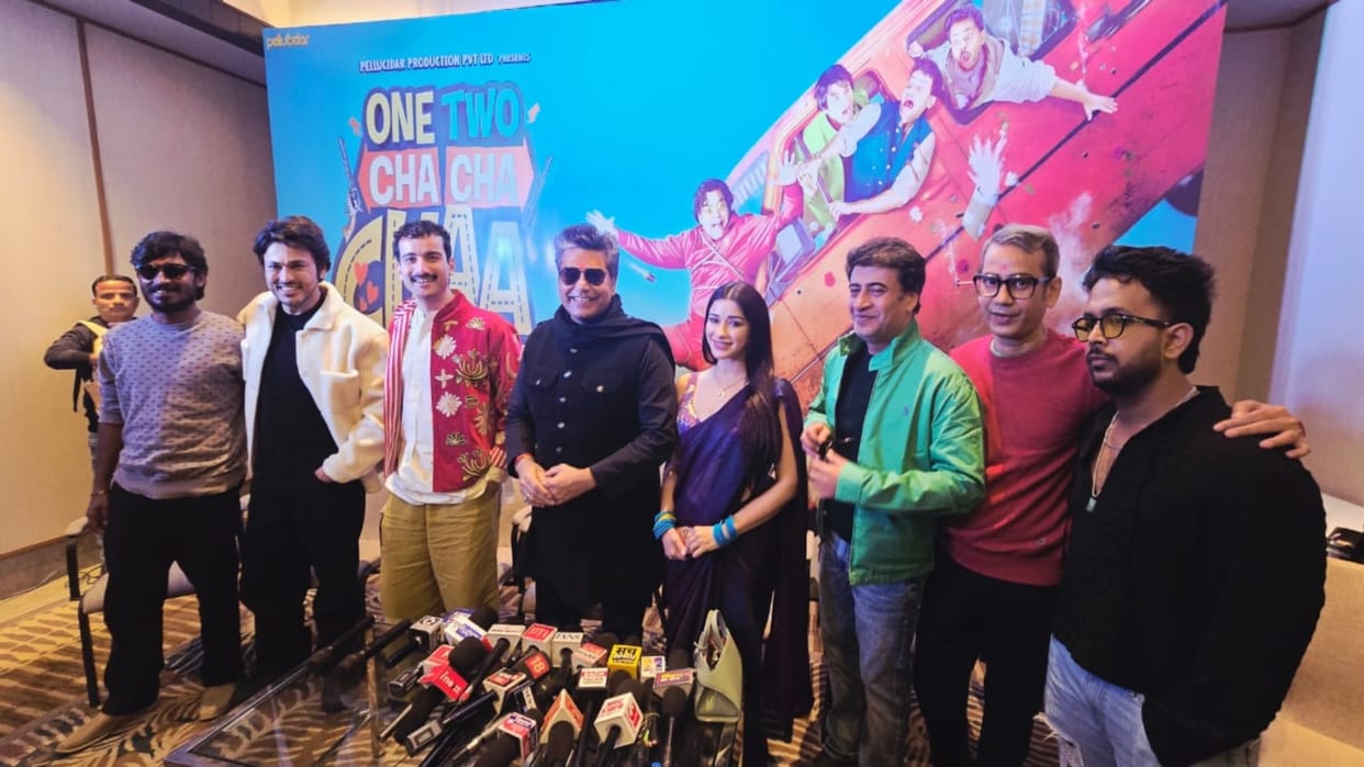 Bihar News : New film One Two Cha Cha Cha Promotion co-stars come with Ashutosh Rana Patna Bihar
