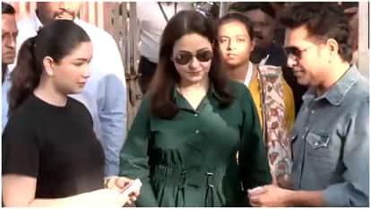 Sachin Tendulkar and other sports cricket stars Casts Vote in BMC Election, Urges Citizens to Participate