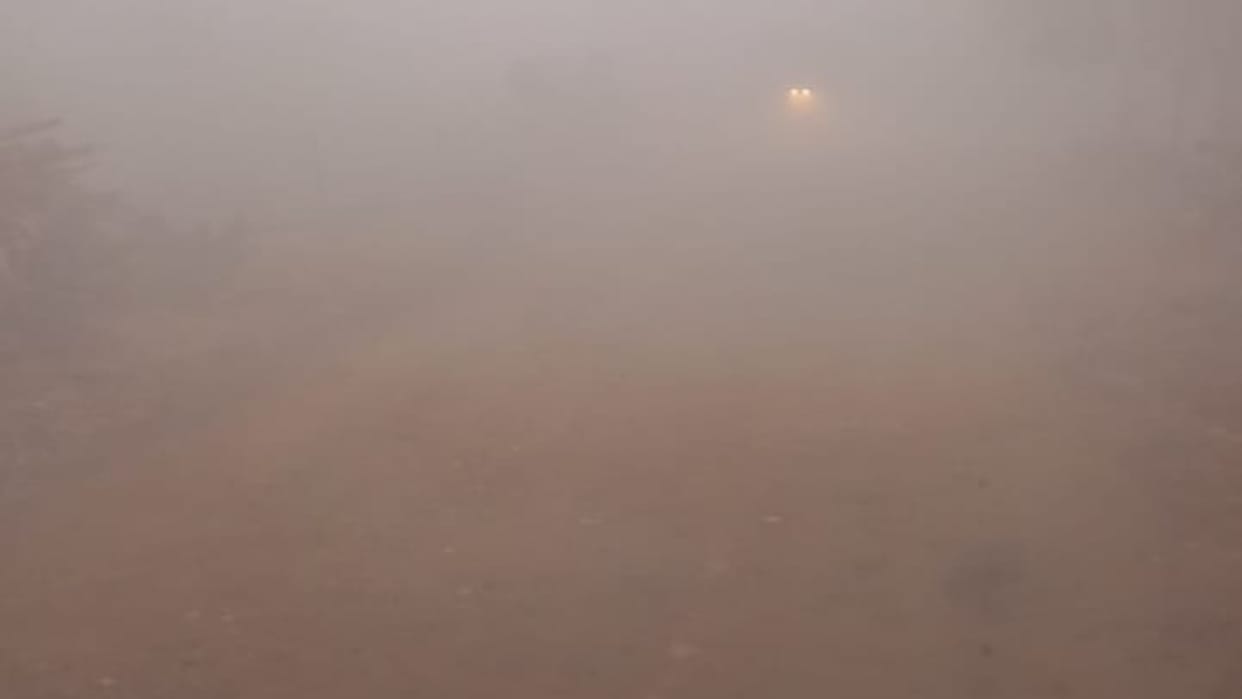 minimum temperature in Pilibhit reached 3.2 degrees Celsius