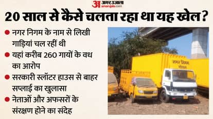 Bhopal News: Slaughterhouse sealed, but control over the leather trade remains; vehicles with out-of-state lic