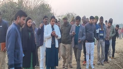 अफसरों ने मौके पर जाकर की जांच