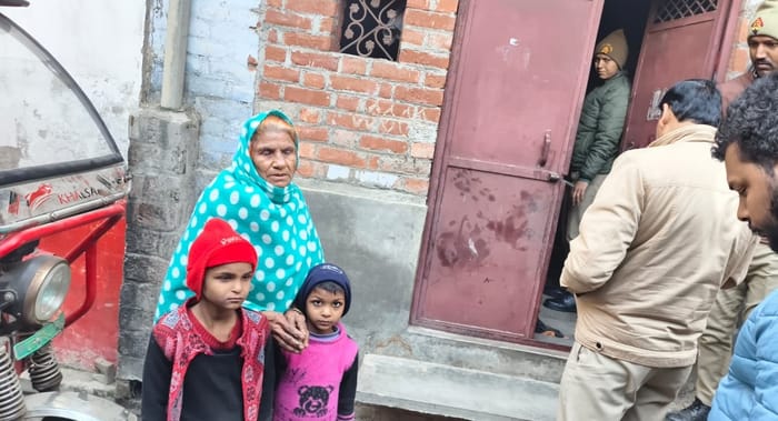 Unnao Just 12 days after breaking his wifes legs with beating the husband attempted suicide