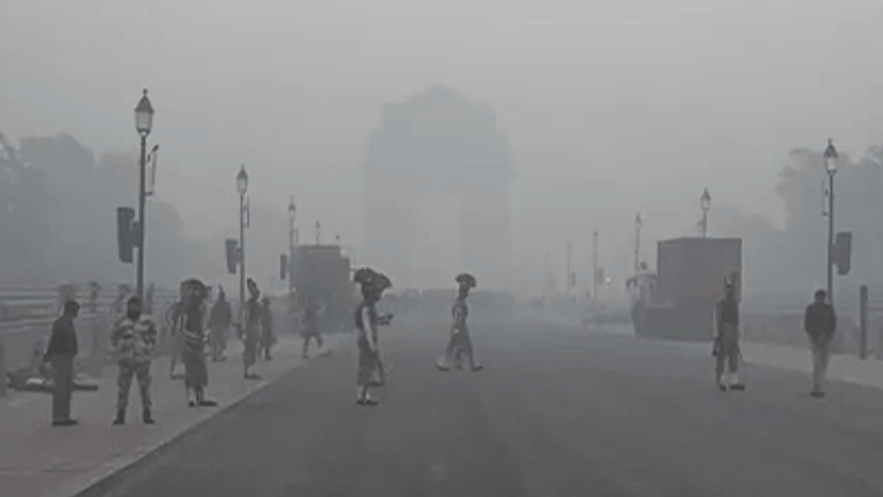 delhi ncr weather update today Dense fog observed this morning and affecting flight operations igi