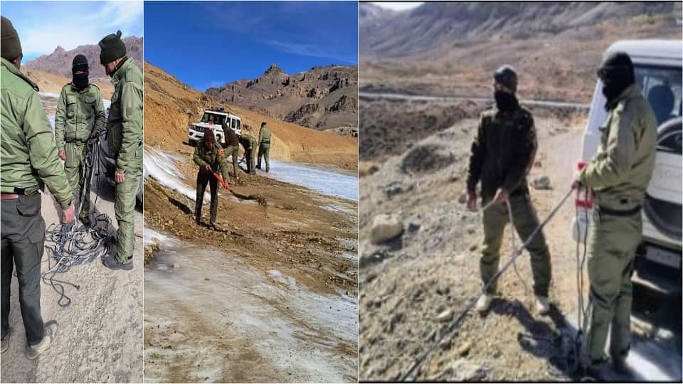 Four Friends from Agra Missing Near Pangong Lake Found Safe in Ladakh