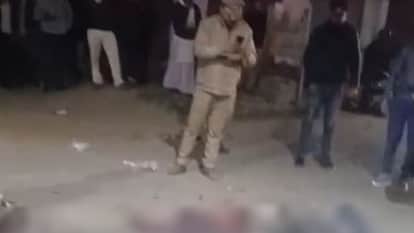 Two youth died and one injured in road accident after tanker and motorcycle collided in Azamgarh