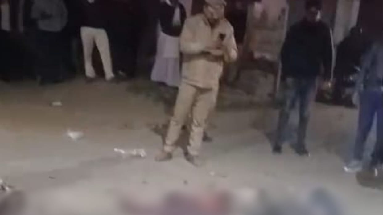 Two youth died and one injured in road accident after tanker and motorcycle collided in Azamgarh