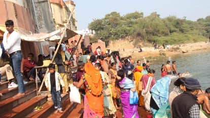 Jhansi: Crowd of devotees gathered at Balaji Sun Temple