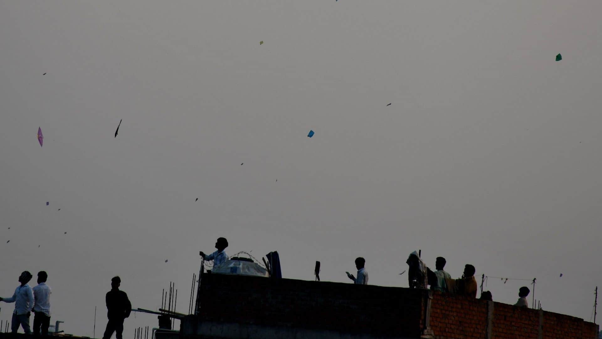 Makar Sankranti Raksha cut down 15 kites changing scene on rooftops of Varanasi