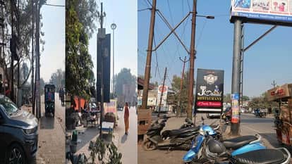 Occupation of footpaths under the guise of poles, transformers and unipoles