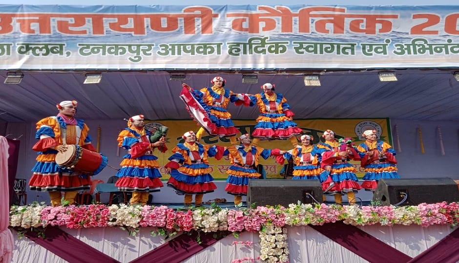 The Harela Club's Uttarayani festival has begun with a colorful start in champawat