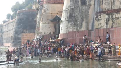Jhansi: Crowd of devotees gathered at Balaji Sun Temple